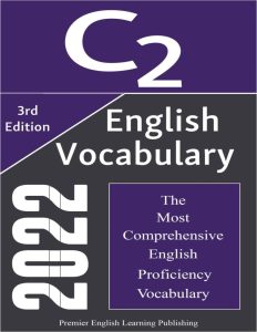 English Vocabulary C2 2022 Book