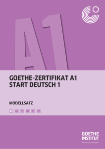 ``Rich Results on Google's SERP when searching for 'Goethe Zertifikat A1 Start Deutsch 1 Modellsatz'