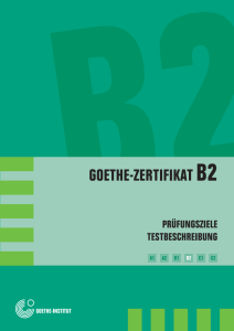``Rich Results on Google's SERP when searching for 'Goethe Zertifikat B2 Prüfungsziele Testbeschreibung'