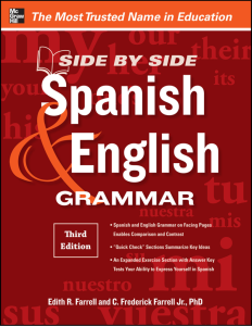 ``Rich Results on Google's SERP when searching for 'Side-By-Side Spanish and English Grammar Book'