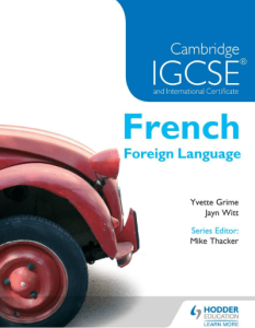 ``Rich Results on Google's SERP when searching for 'Cambridge IGCSE & International Certificate French Foreign Language'