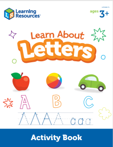 ``Rich Results on Google's SERP when searching for 'Learn About Letters Activity Book Grade K'