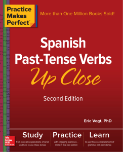 ``Rich Results on Google's SERP when searching for 'Practice Makes Perfect Spanish Past-Tense Verbs Up Close Book'