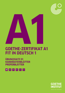 ``Rich Results on Google's SERP when searching for ''Goethe Zertifikat A1 Fit In Deutsch 1 Ubungssatz 01 Kandidatenblatter Pruferblatter''