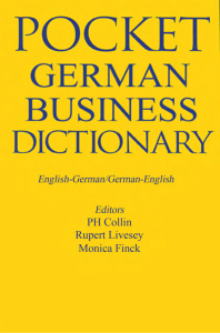 ``Rich Results on Google's SERP when searching for '' Pocket German Business Dictionary Book''