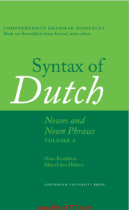 ``Rich Results on Google's SERP when searching for ''Syntax Of Dutch_ Nouns And Noun Phrases (volume Ii).pdf'''