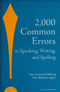 ``Rich Results on Google's SERP when searching for ''2000 Common Errors Speaking Writing and Spelling (1).pdf''
