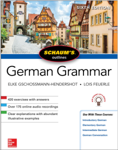 ``Rich Results on Google's SERP when searching for ''Schaum’s Outline of German Grammar''