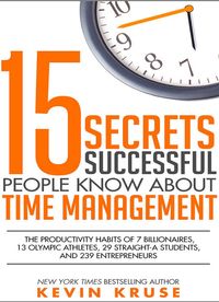 ``Rich Results on Google's SERP when searching for ''15 Secrets Successful People Know About Time Management''