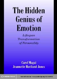 ``Rich Results on Google's SERP when searching for ''The Hidden Genius of Emotion''