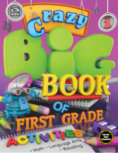 Crazy Big Book of 1st Grade Activities (Thinking Kids Carson-Dellosa P